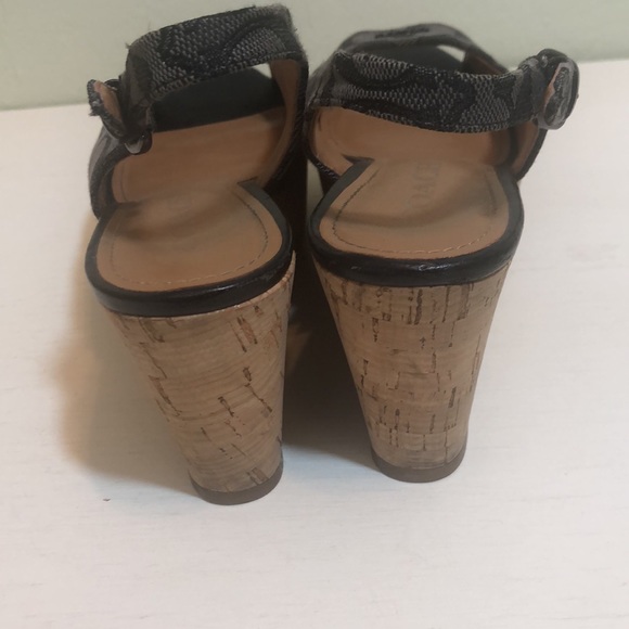 Coach wedges Size 6B. - Picture 5 of 12